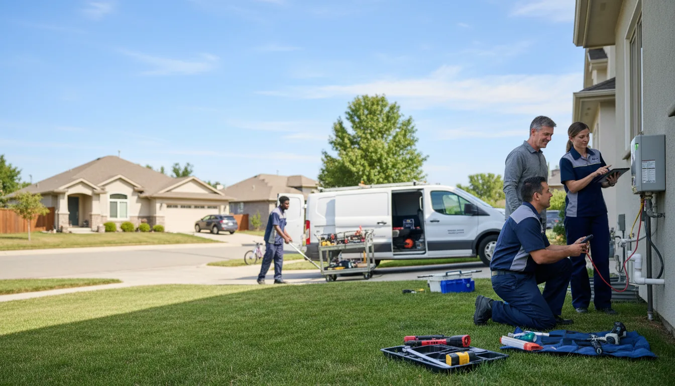 Tankless water heater service in Sherborn, MA